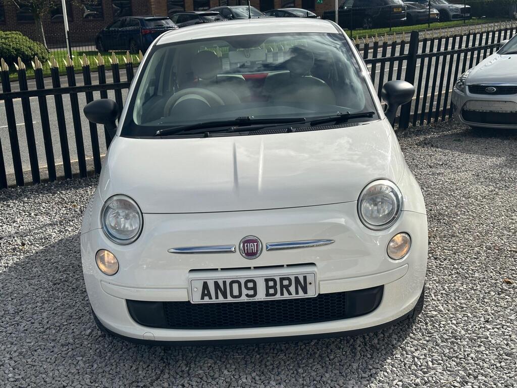 Fiat 500 2012 Model White Color