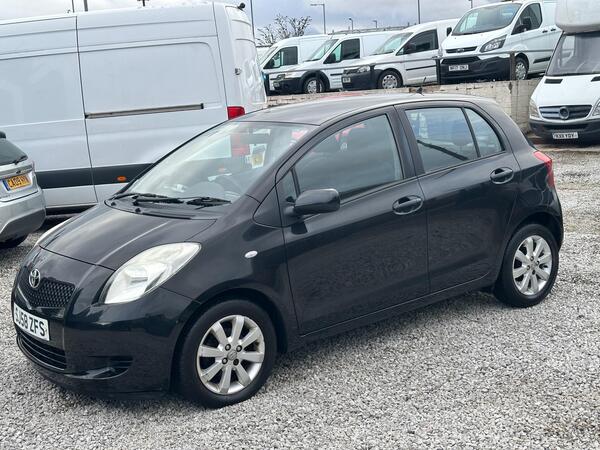 Toyota Yaris 2008 Model Black Color