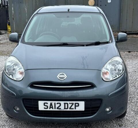Nissan Micra 2012 Model Grey Color