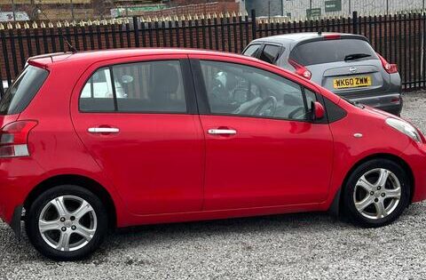 Toyota Yaris 2010 Model Red Color